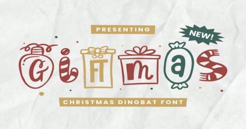 Giftmas Google, Typography Download premium free Font