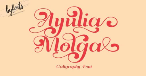 Ayulia Molga Handwritten Stylish Premium Free Font