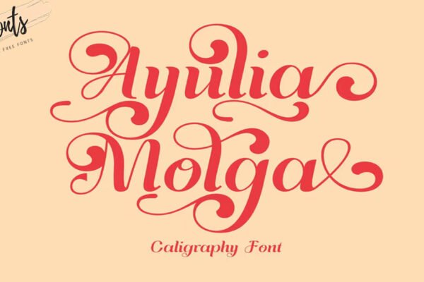 Ayulia Molga Handwritten Stylish premium free Font