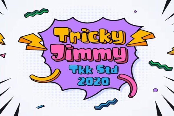 Tricky Jimmy - Comic Cartoon instagram premium free Font