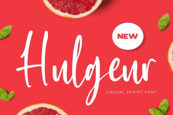 Helguer stylish and casual handwritten Download free Font