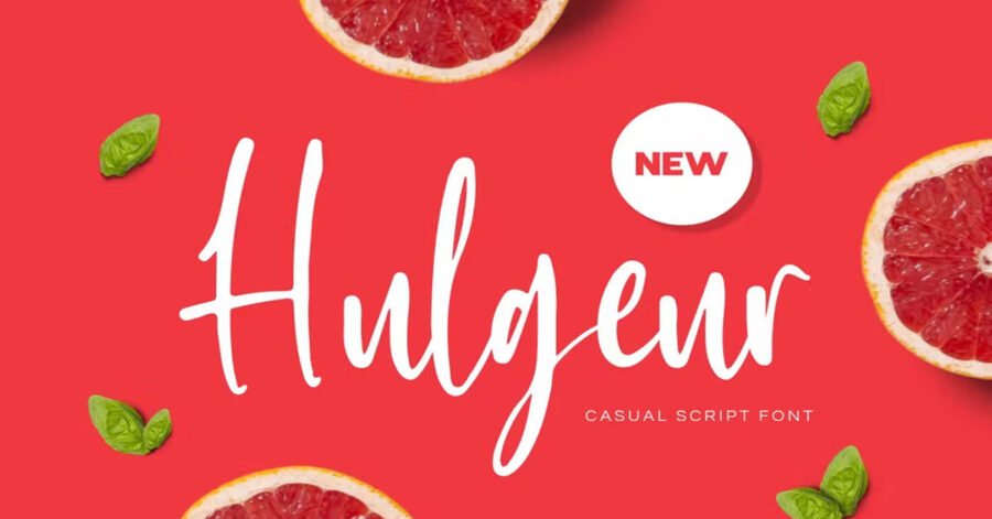 Helguer  stylish and casual handwritten Download free Font