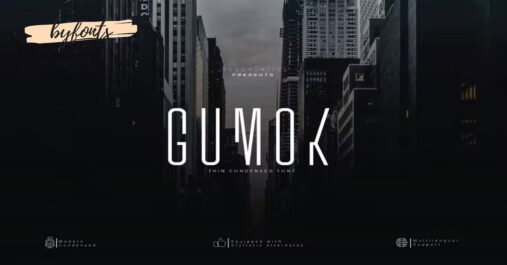 Gumok Brand Cool Stylish Premium Free Font