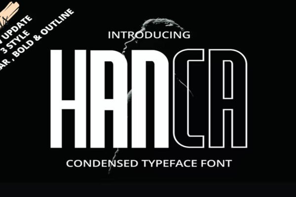 Hanca Bold Brand premium free Font
