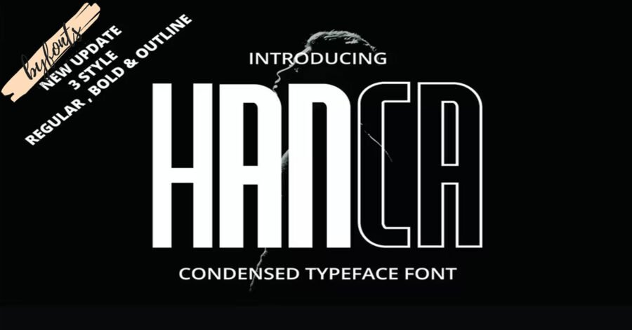 Hanca Bold Brand Premium Free Font