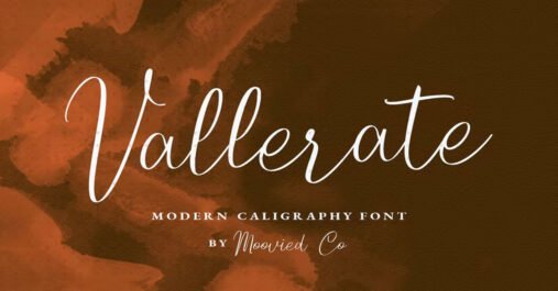 Vallerate Handwritten, Quotes, Script Premium Free Font