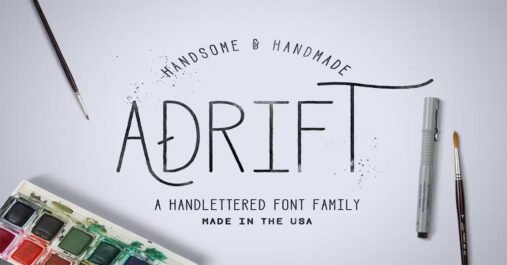 Adrift Lovely Decorative Download Free Font