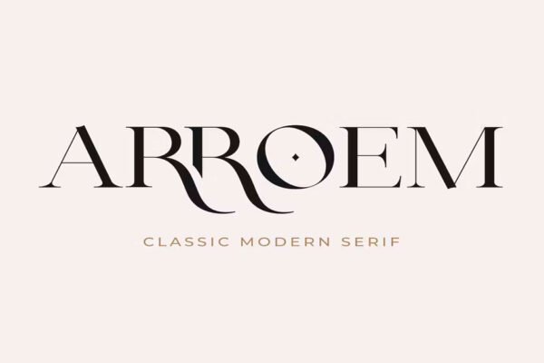 Arroem - Serif Display Download Premium Free Font