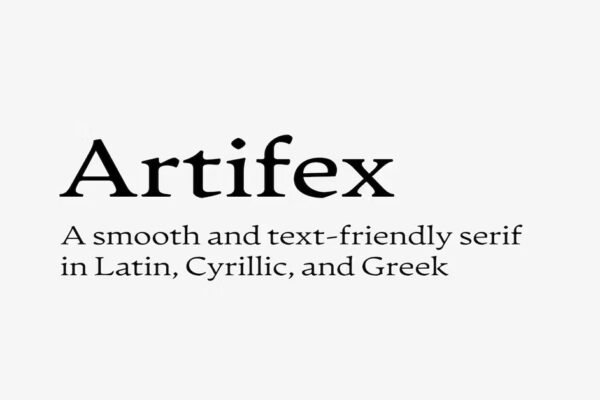 Artifex CF Crafting, Digital Designing Premium Free Font