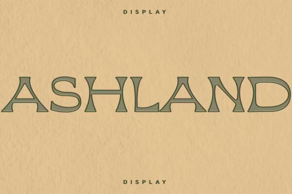 Ashland Breezy, Logo Download Premium Free Font