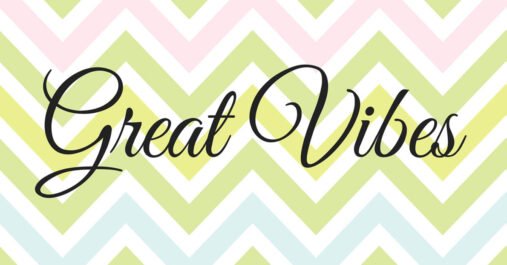 Great Vibes Cursive Download Free Font