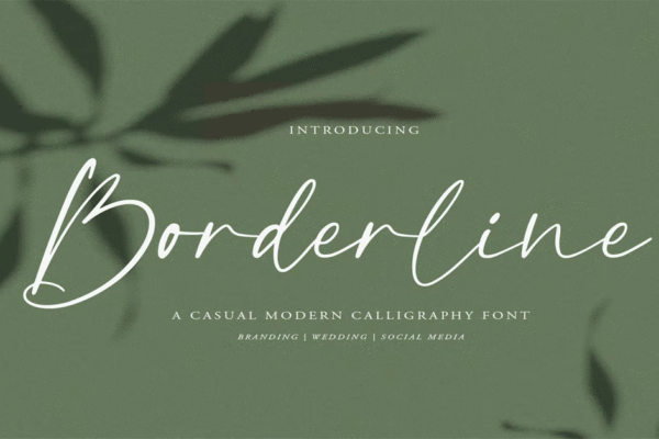 Borderline Font Download Premium Free