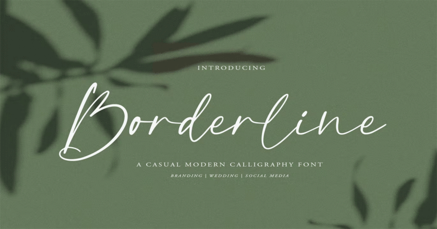 Borderline Font Download Premium Free