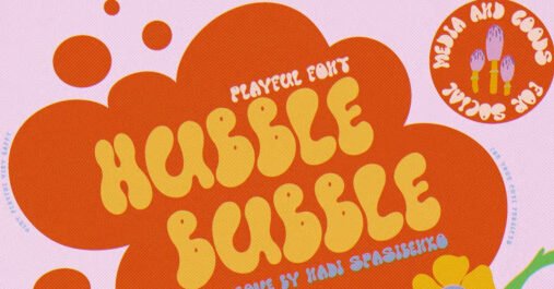 Hubble Bubble 3D Premium Free Font