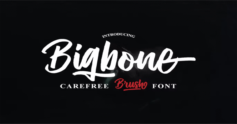 Bigbone Font Download Premium Free