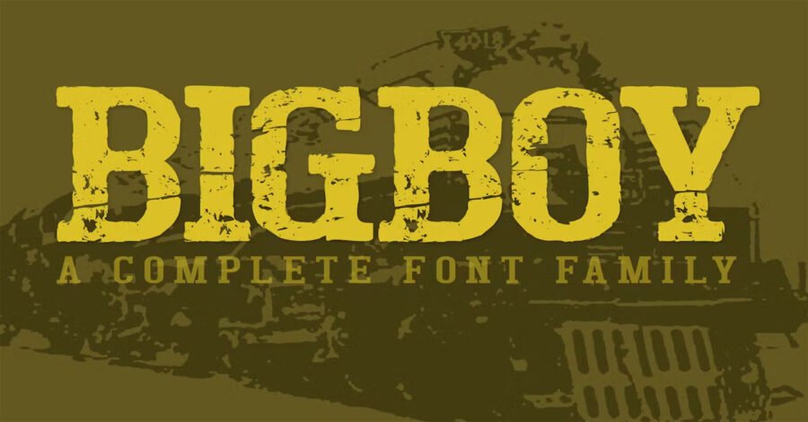 Bigboy Typeface Roman Download Premium Free Font