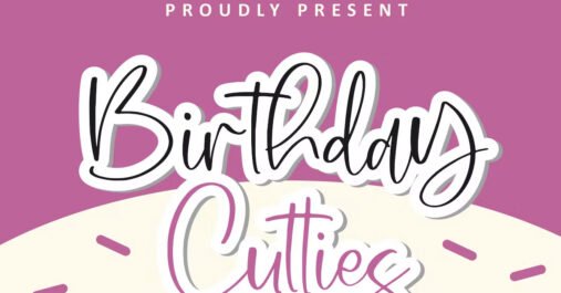 Birthday Cutties Quirky Premium Free Font