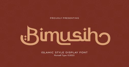 Bimusih Arabic Premium Free Font
