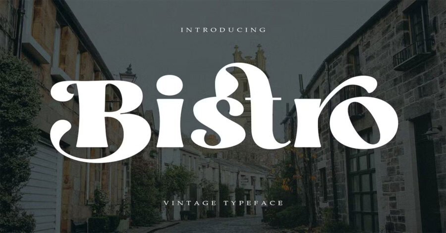 Bistro Typeface Download Premium Free Font