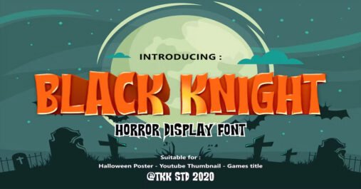 Black Knight - Mystery Gaming and Movie Download Free Font