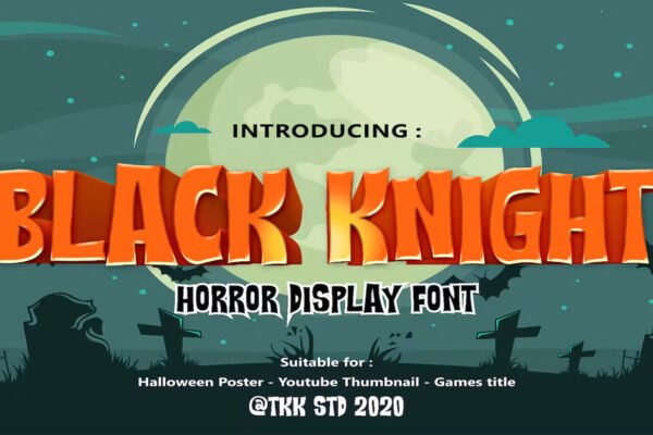 Black Knight - Mystery Gaming and Movie Download Free Font