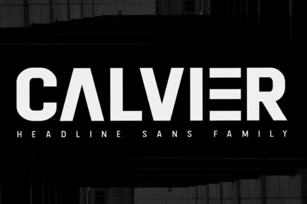 Calvier Headline Without Family Premium Font