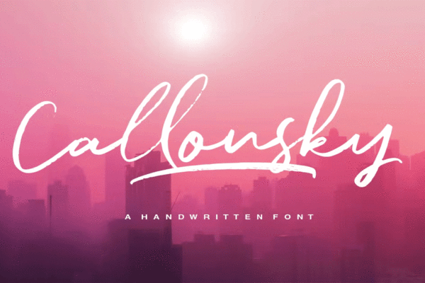 Callonsky Font Download Premium Free