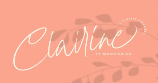 Clairine Signature Download Free Font