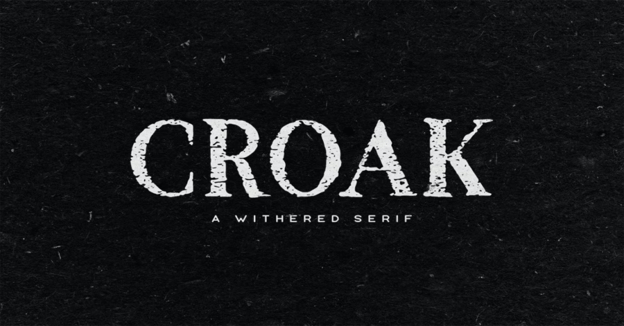 Croak Serif Premium Free Font