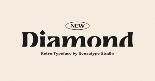 Diamond Retro Premium Free Font