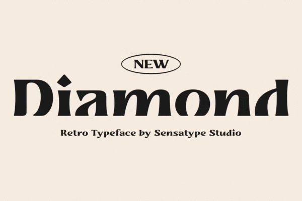 Diamond Retro Premium Free Font