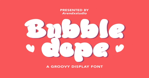 Bubble Dope Font Download Premium Free