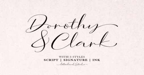 Dorothy Clark Font Download Premium Free