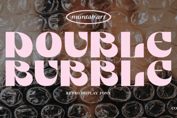 Double Bubble Font Download Premium Free