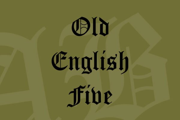 Old English Five Premium Free Font
