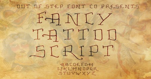 Fancy Tattoo Script Download Premium Free Font