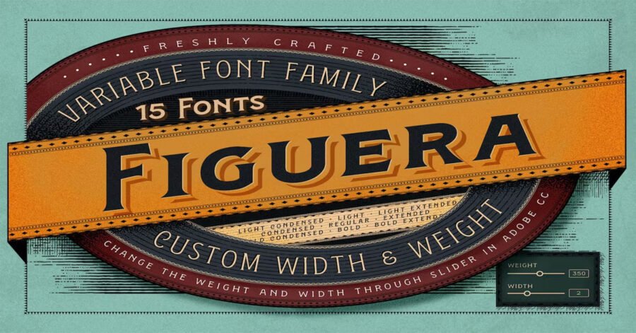 Figuera Variable Style Serif Typefaces Download Premium Free Font