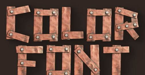 Metallic Planks 3D Premium Free Font