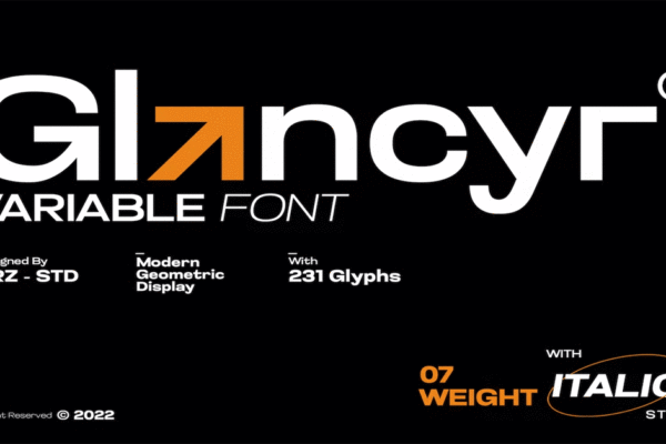 Glancyr Font Download Premium Free