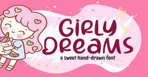 Girly Dreams Font Download Premium Free