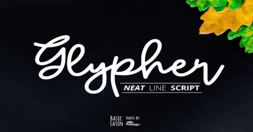 Glypher Modern Beautiful Font Free Download