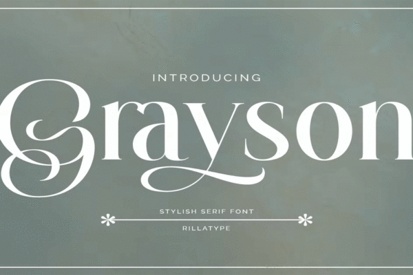 Grayson Serif Font Download Premium Free