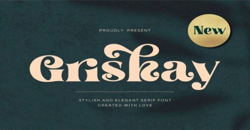 Griskay Bold, Stylish Download Premium Free Font