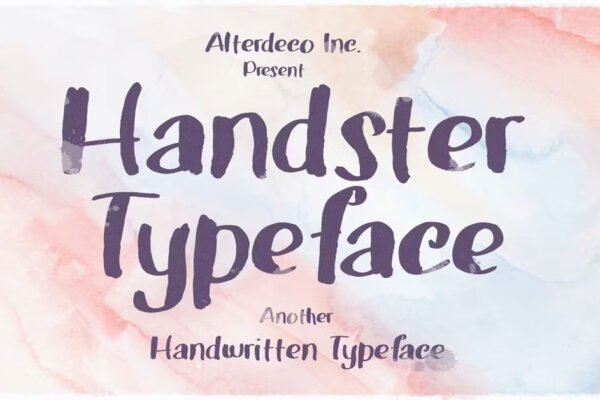 Handster Typeface Download Free Font