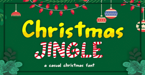 Christmas Jingle Premium Free Font Download
