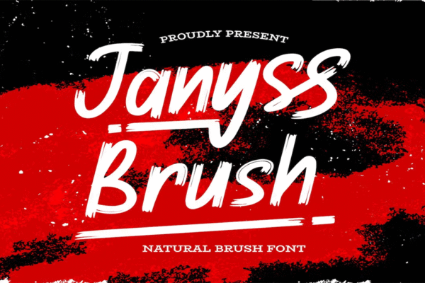 Janyss Brush Premium Free Font Download