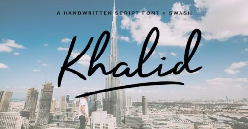 Khalid Swash Premium Free Font