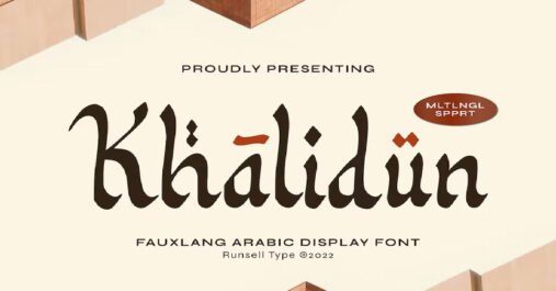 Khalidun Arabic Premium Free Font