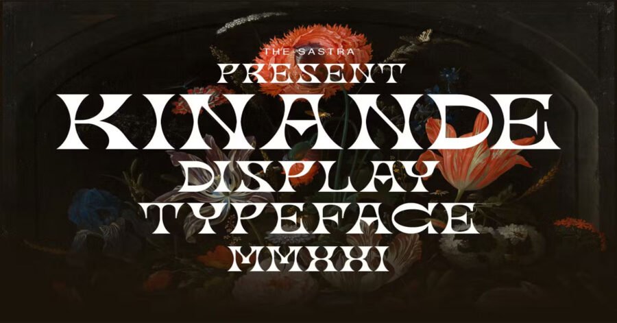 Kinande Display Typeface Download Free Font