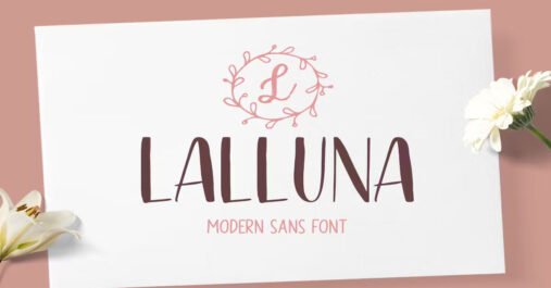 Lalluna Sans lovely Download Premium Free Font